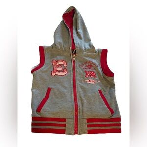 Ecko red ladies hoodie vest